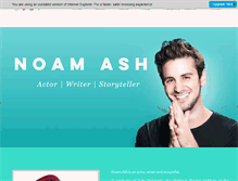 Tablet Screenshot of noam-ash.com